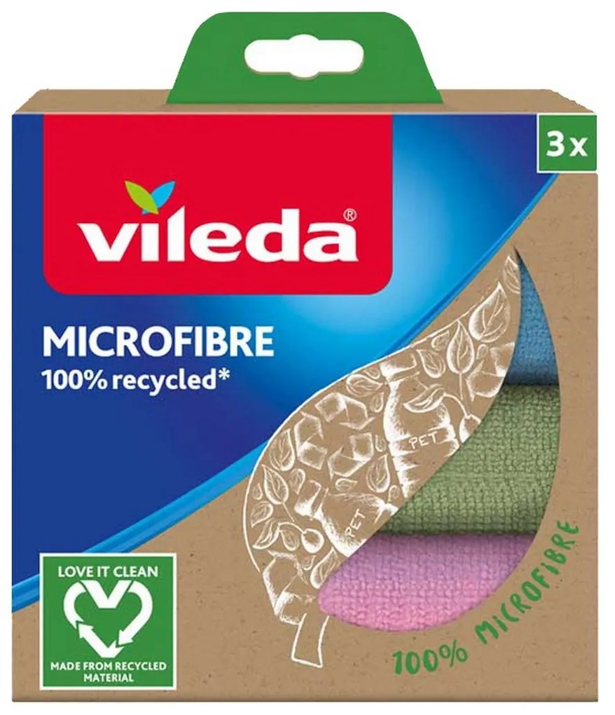 Микрофибърна кърпа Vileda (3 Части)