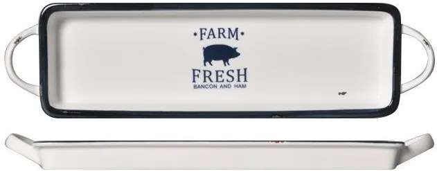 Horecano - Порцеланово плато правоъгълно 42x11.5x3.4см HAPPY FARM- (HF-56216)