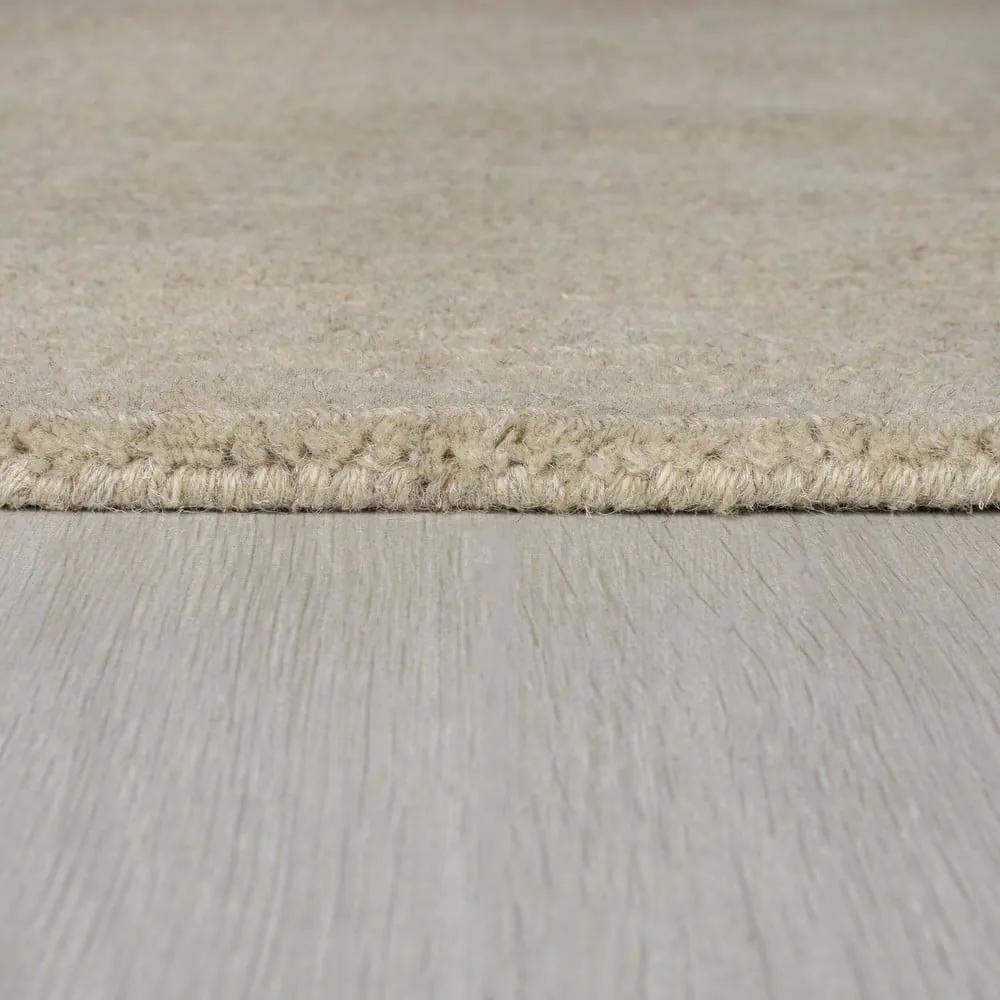 Бежов вълнен килим 120x170 cm - Flair Rugs