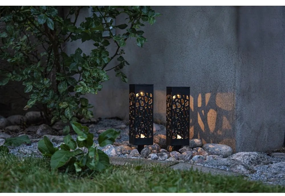 Комплект от 2 външни слънчеви LED лампи, височина 18 см Izola - Star Trading