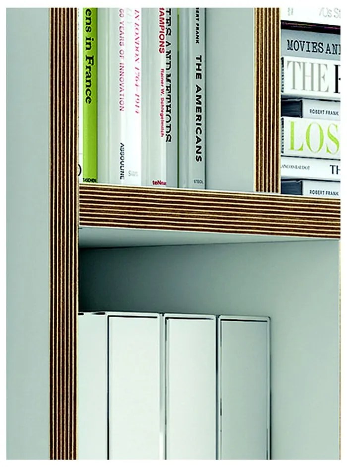 Бяла/естествена библиотека 70x159 cm Berlin – TemaHome