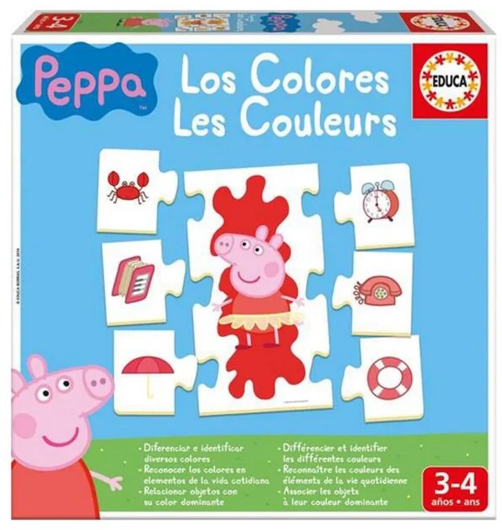 Образователна Игра Peppa Pig (ES-FR)