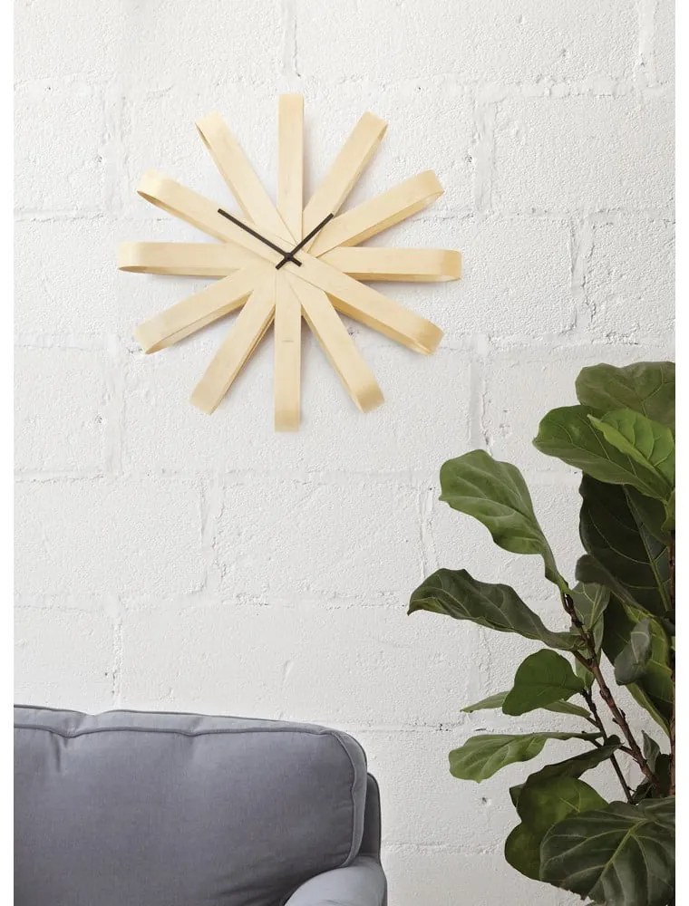 Стенен часовник ø 51 cm Ribbonwood – Umbra