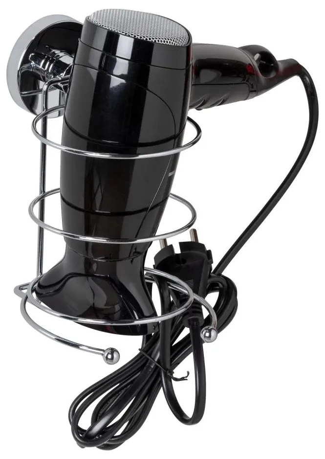 WENKO 20896100-Държач за сешоар VACUUM-LOC MILAZZO 12x17 cm лъскав хром