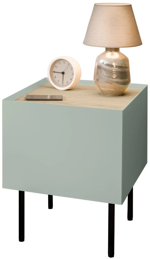 Комплект от 2 нощни шкафчета Fellini-Мента