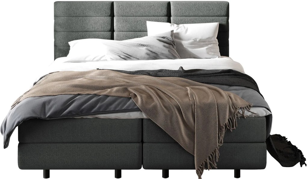 Тапицирано легло Symphony-Anthraki-140 x 200