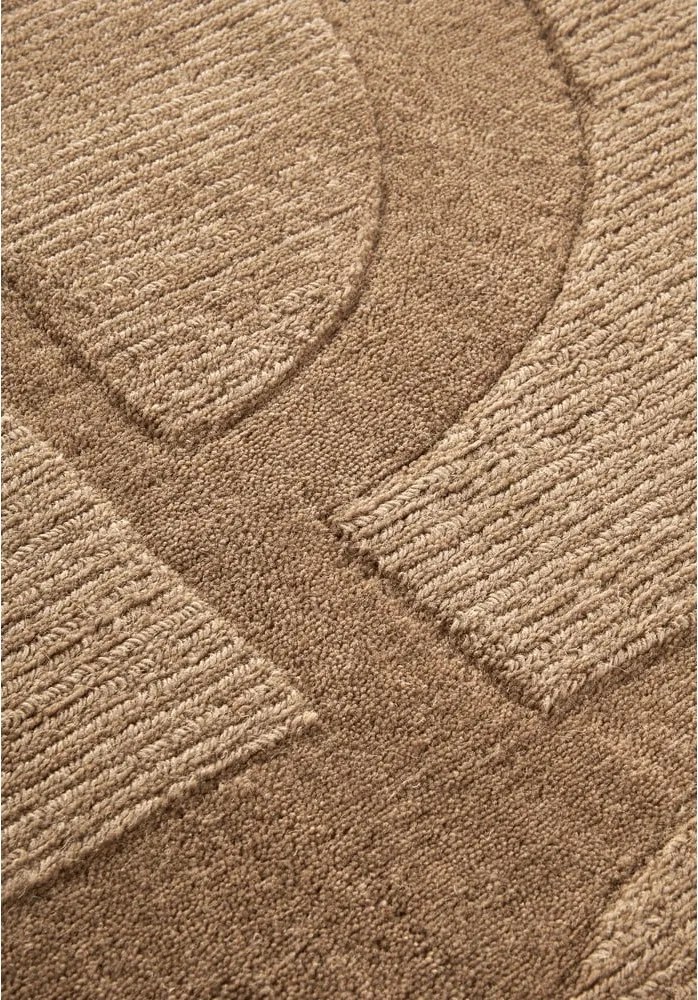 Бежов ръчно изработен вълнен килим 120x170 cm Alexis – Villeroy&Boch