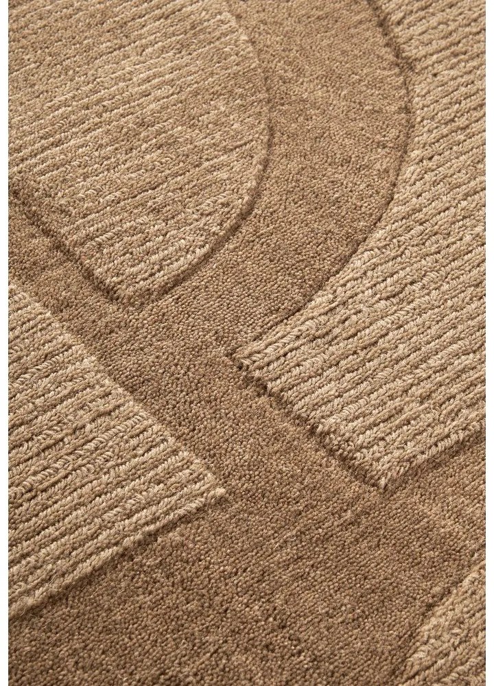 Бежов ръчно изработен вълнен килим 80x150 cm Alexis – Villeroy&Boch