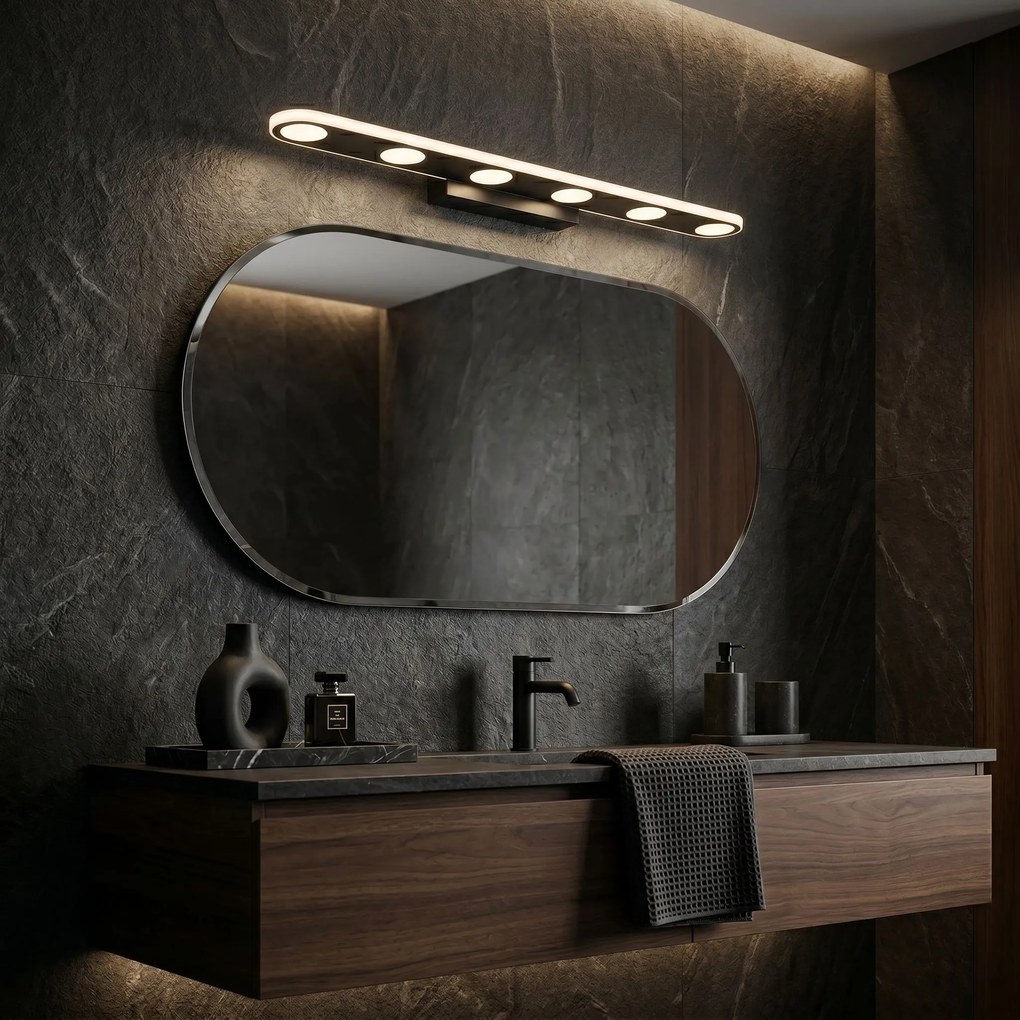 LED аплик за баня SWE055-W BLACK