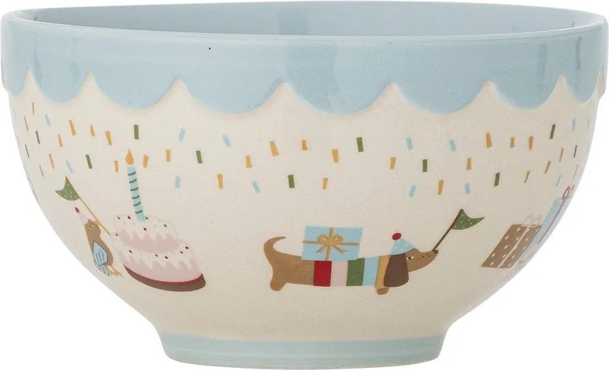 Светлосиня/кремава глинена детска купичка ø 13,5 cm Celebrate – Bloomingville Mini