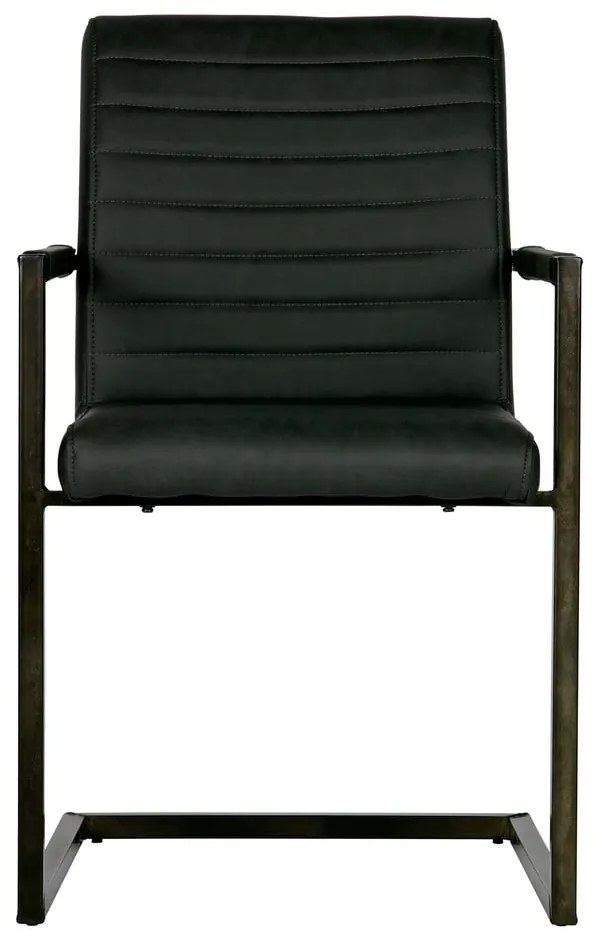 Черен трапезен стол Bas - WOOOD