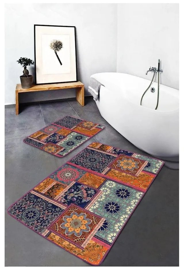Кадифени килими за баня в комплект от 2 бр. 60x100 cm – Mila Home