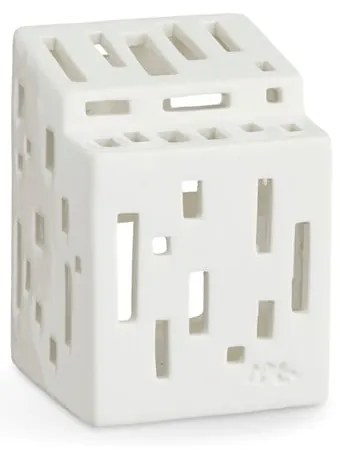 Бял керамичен свещник Urbania Lighthouse Functio - Kähler Design