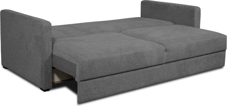 Сив разтегателен диван 218 cm Resmo - Scandic