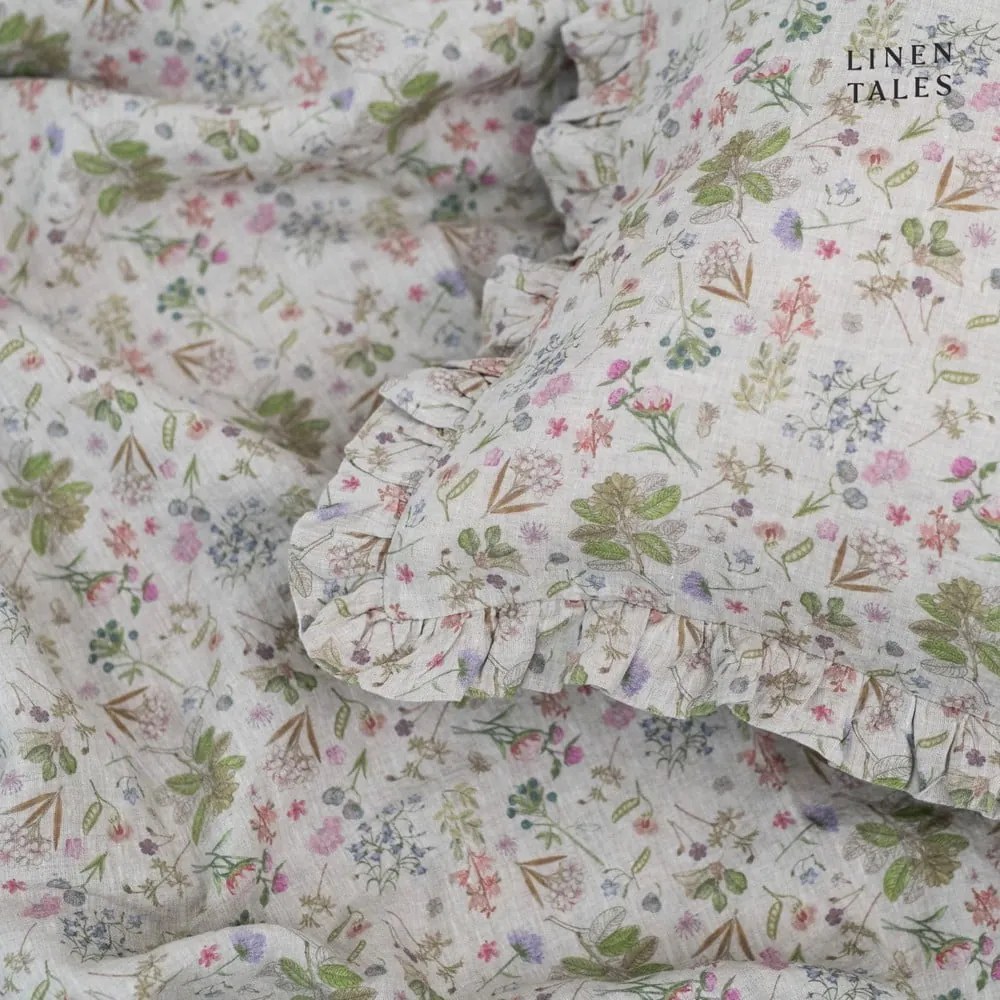 Ленена калъфка за възглавница 50x70 cm Botany 2 – Linen Tales