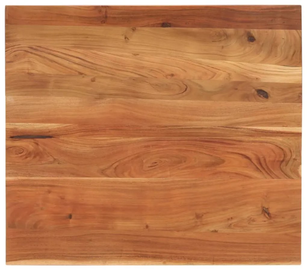 370940 vidaXL Плот за маса, 100x80x2,5 см, правоъгълен, акация масив