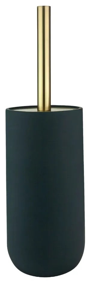 Антрацитна керамична четка за тоалетна Lotus – Mette Ditmer Denmark