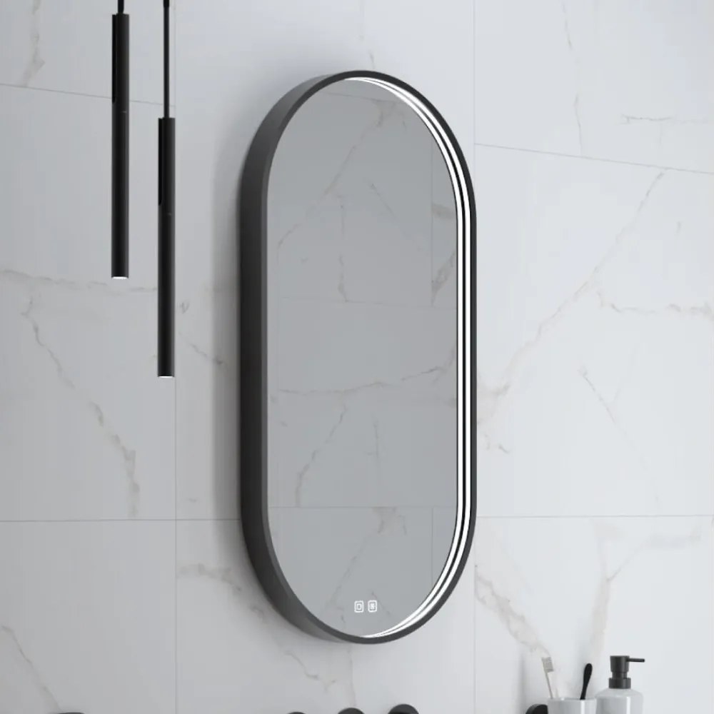 NIMCO ZPC 32002LVX-90-LED огледало за баня с подсветка 3000-6500K 80x40 см IP44