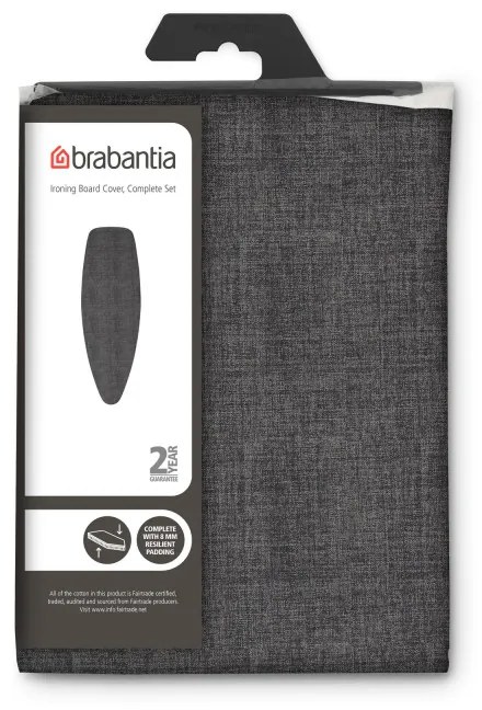 Калъф за маса за гладене Brabantia D 1003449, 135x45 см, 8 мм, Черен