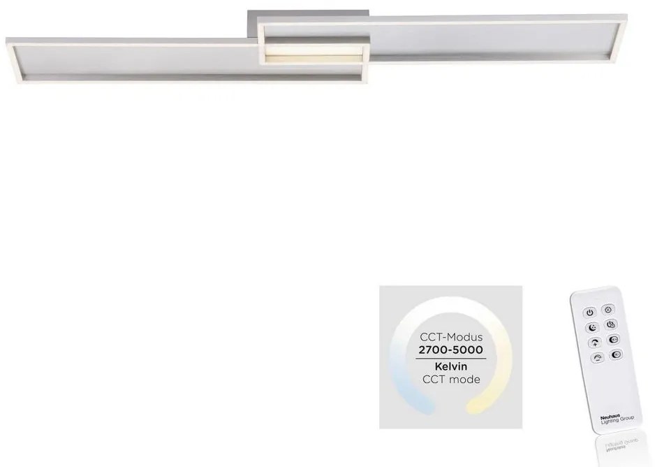 Paul Neuhaus 8371-55 - LED Димируема лампа за таван AMARA LED/40W/230V + дистанционно