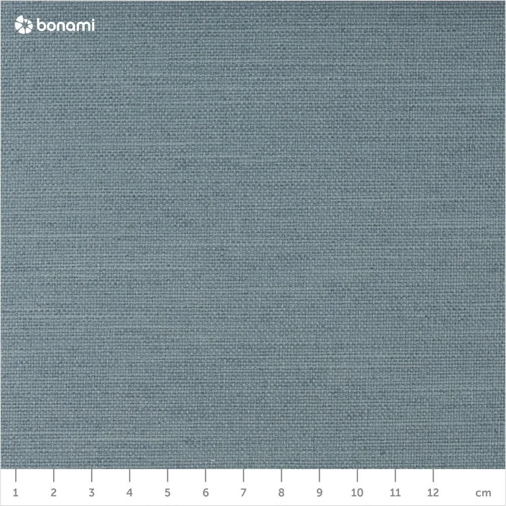 Светлосиньо двойно легло 140x200 cm тапицирано с място за съхранение с включена подматрачна рамка Lotte – Meise Möbel