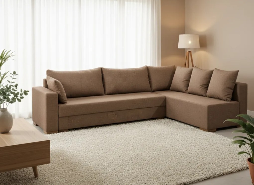 Ъгъл диван Trendy-Left-265φ 165β cm.-MInk