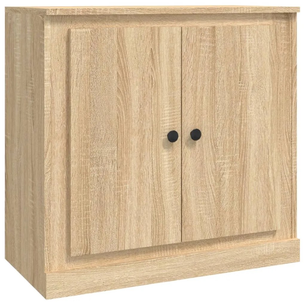 816187 vidaXL Сайдборд, дъб сонома, 70x35,5x67,5 см, инженерно дърво