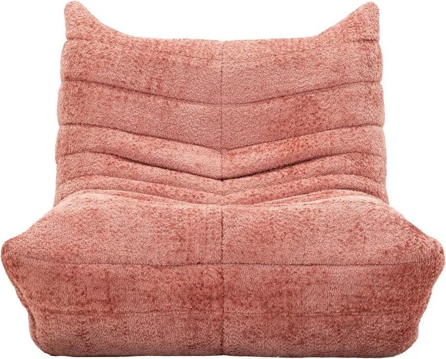 Розов пуф от букле Mask – Mauro Ferretti