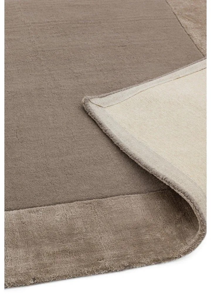 Кафяв ръчно изработен килим със смес от вълна 200x290 cm Ascot – Asiatic Carpets