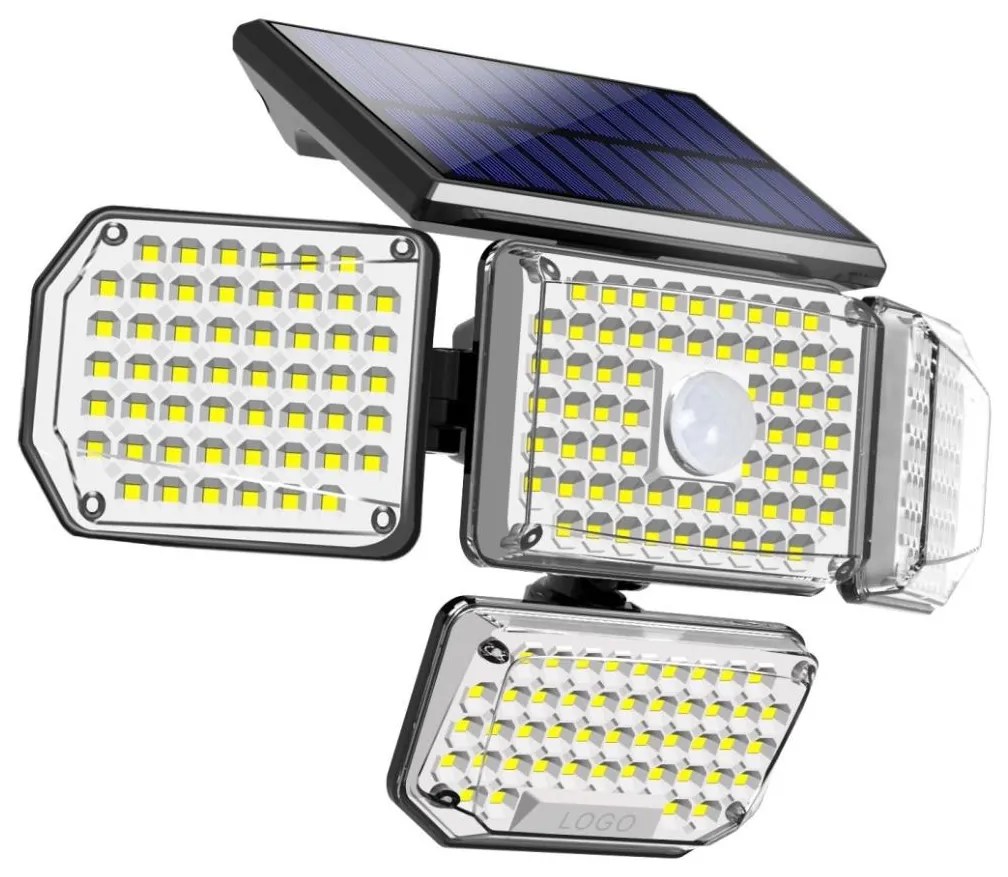 Immax 08499L - LED Соларен аплик със сензор LED/5W/5,5V IP44