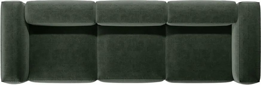Зелен диван 364 cm Bergamo – Cosmopolitan Design