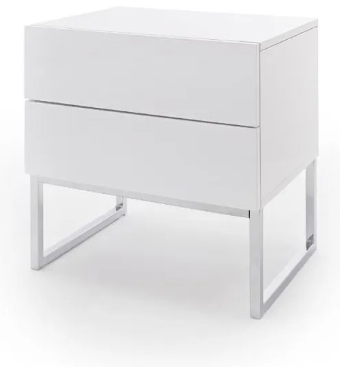 Нощно шкафче ROCKY бяло