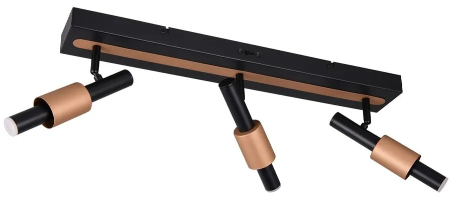 LED прожектор в черен и бронзов цвят 20,5x63 cm Ikaris – Trio Select