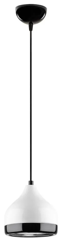 Пендел YILDO 1xE27/40W/230V бял/черен