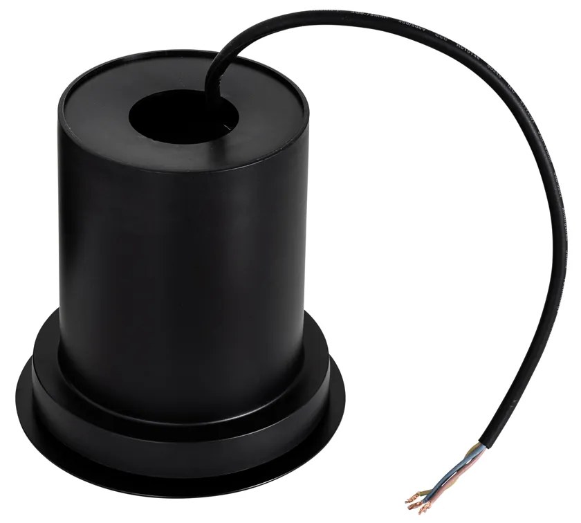 Комплект от 6 модерни външни земни светлини черни AR70 регулируеми IP65 - Delux