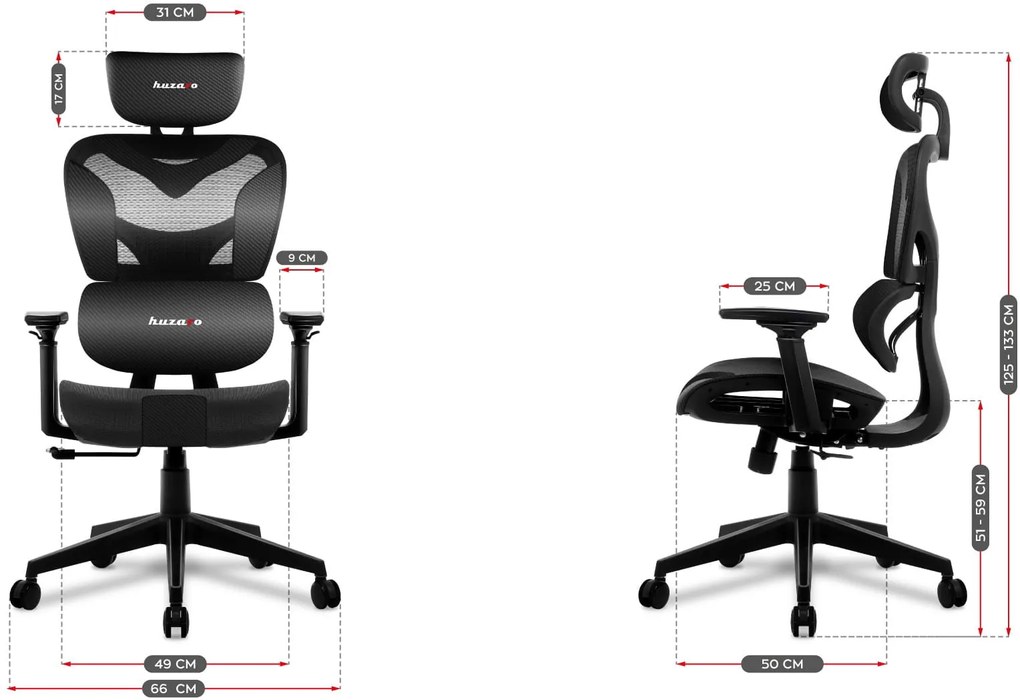 Стол за игри Huzaro Combat 8.0-Carbon