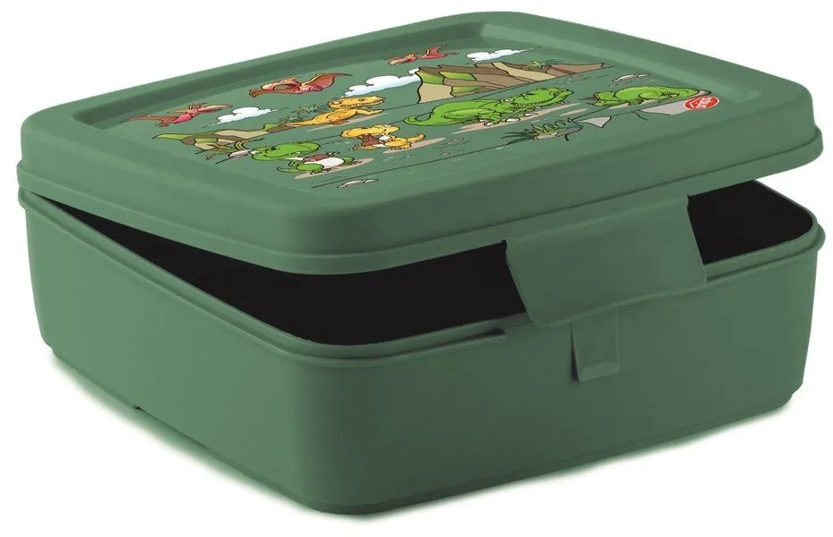 Зелена детска кутия за храна Dinosaur – Snips