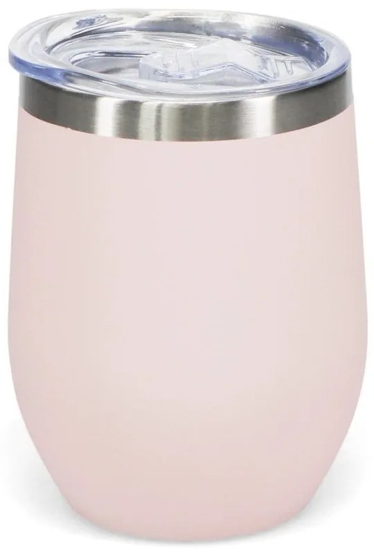 Светлорозова чаша за път 350 ml – Rex London