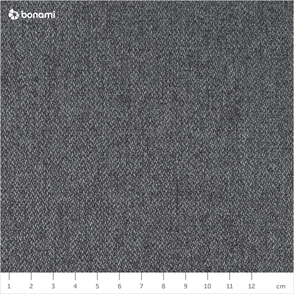 Тъмносив U-образен разтегателен диван, десен ъгъл Sweet Harmony - Miuform