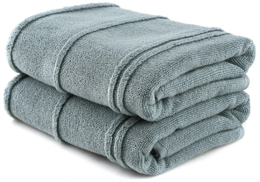 Зелени кърпи в комплект от 2 бр. от тери 50x90 cm Arden – Foutastic