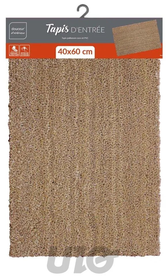 Изтривалка от кокосови влакна 40x60 cm Paco – douceur d'intérieur