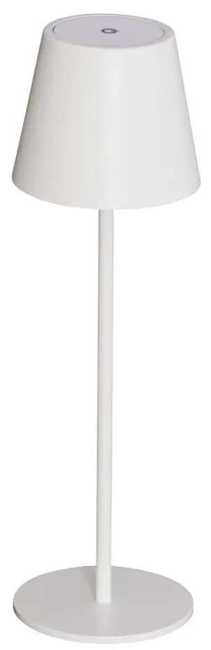 Kanlux 36324 - LED Димируема настолна лампа INITA LED/1,2W/1800 mAh IP54 бял