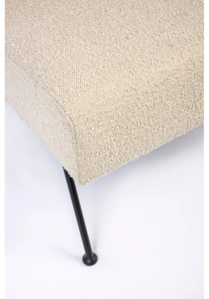 Кремав фотьойл Bowie - Zuiver