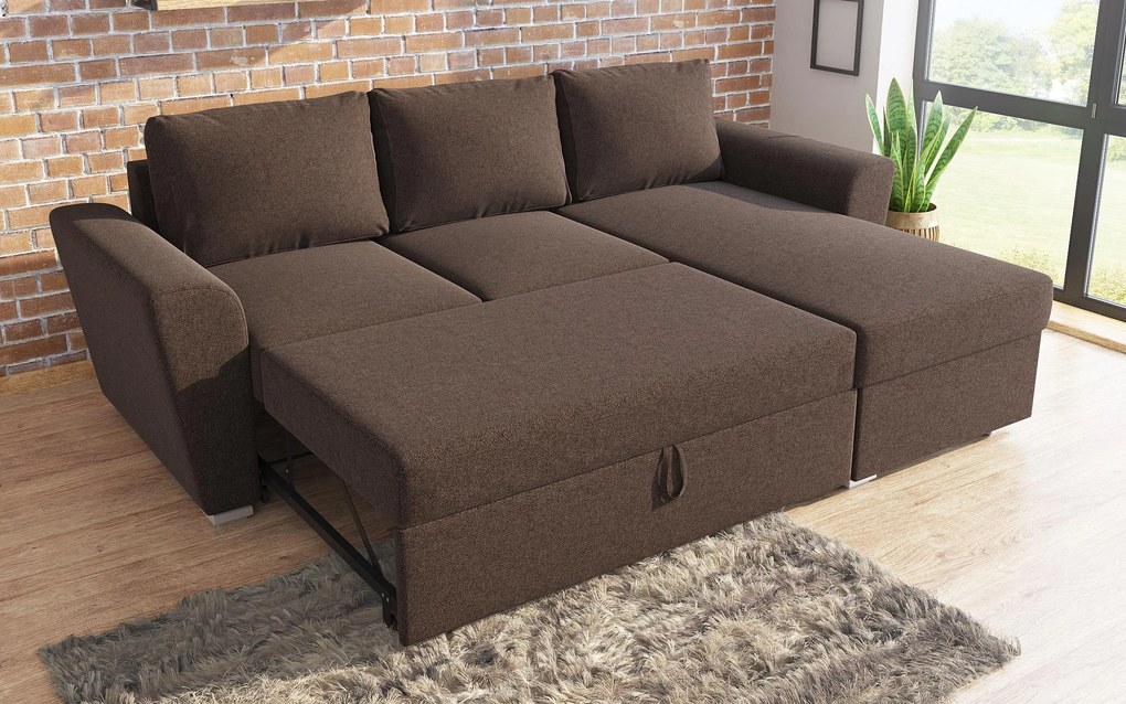 Разтегателен ъглов диван Микеланджело