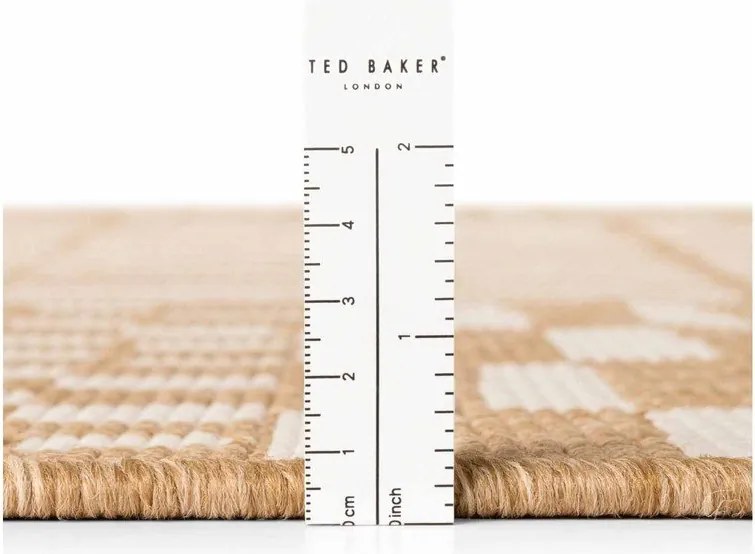 Кремав/в естествен цвят килим за открито и закрито 120x170 cm Haringey Barkham – Ted Baker