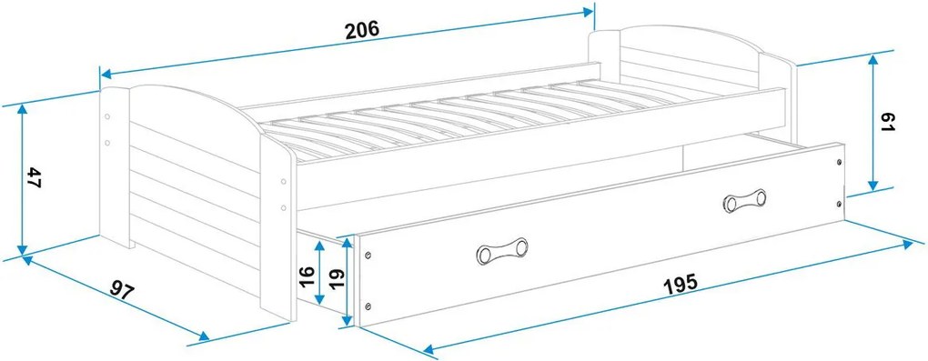 Легло Lilena II-White