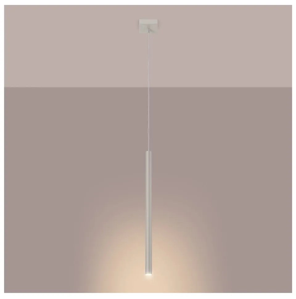Кремаво висящо осветително тяло Fideus – Sollux