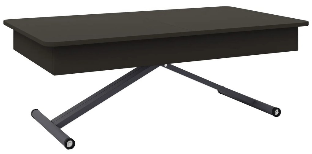 Разтегателна маса с повдигащ механизъм МОХИТО - МДФ мат базалт 166