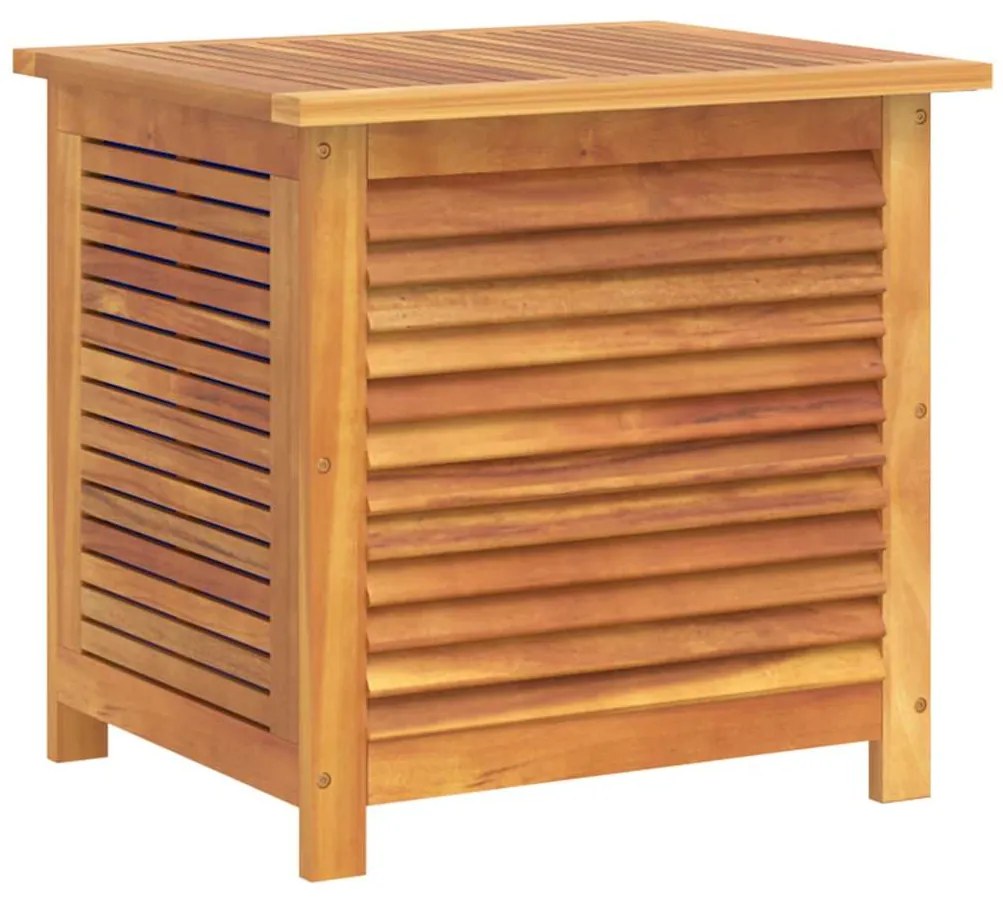 365839 vidaXL Градинска кутия за съхранение 60x50x56 см акациево дърво масив