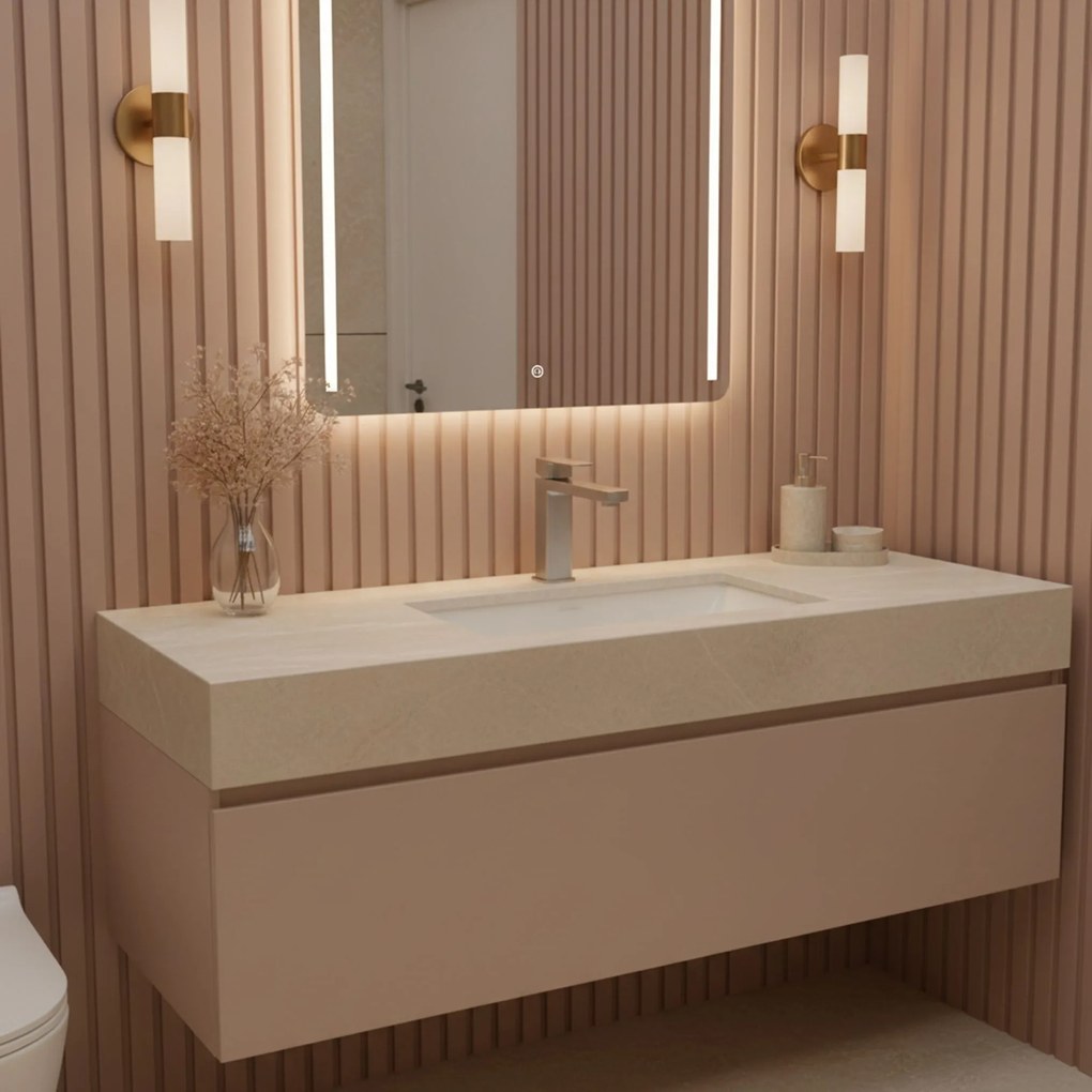 Смесител за баня Rea Arlo Brush Nickle